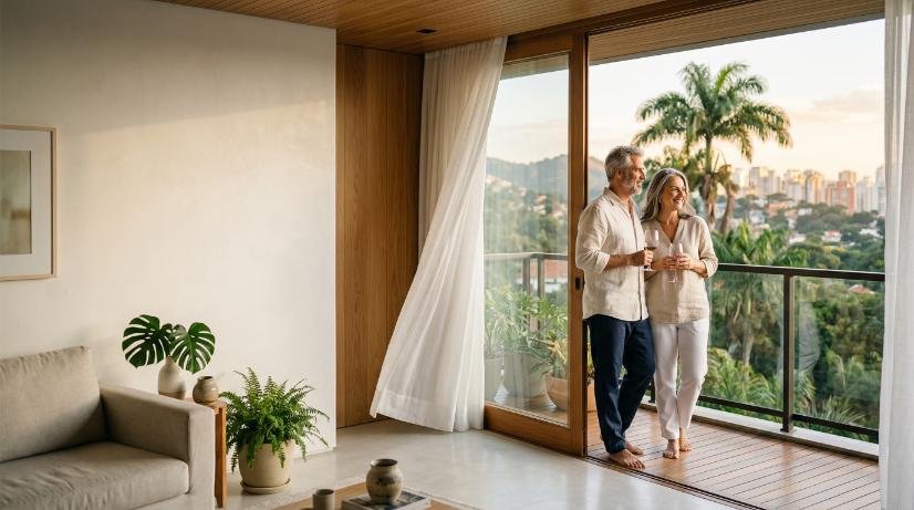 Apartamento decorado