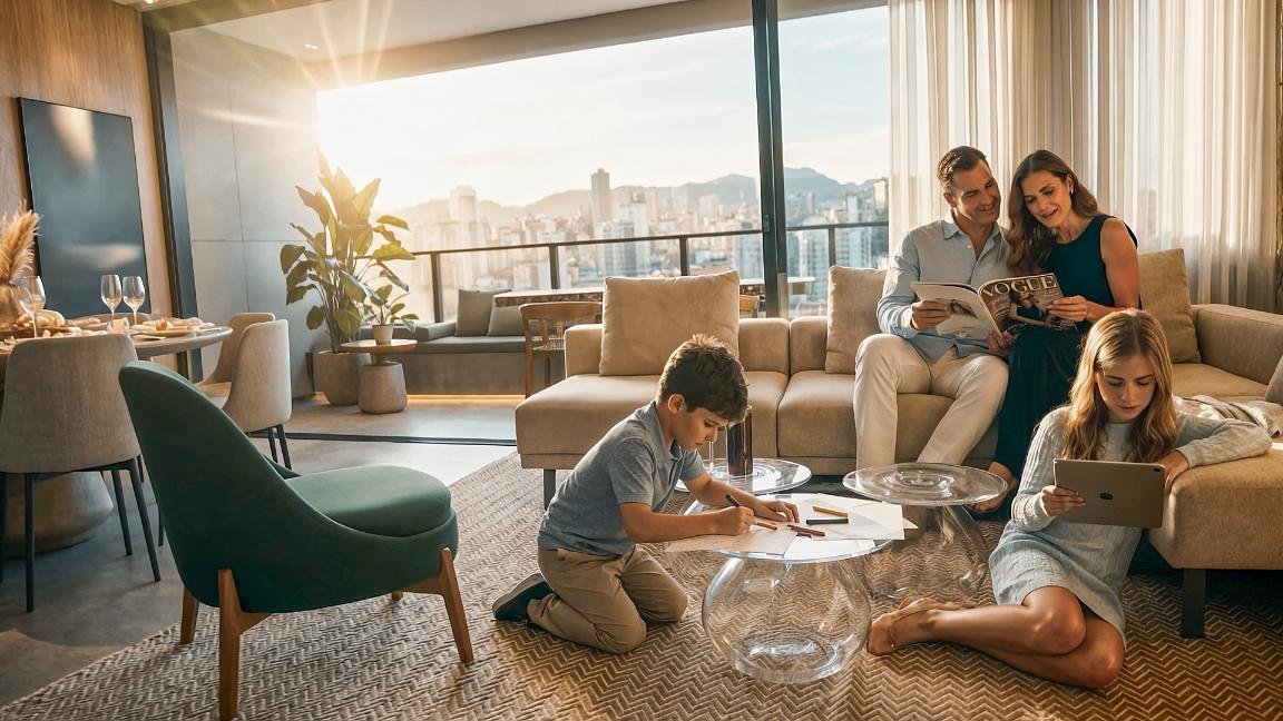 Apartamento decorado